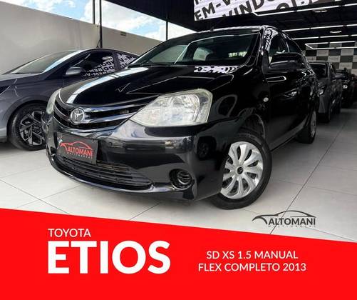 TOYOTA ETIOS 1.5 XS SEDAN 16V FLEX 4P MANUAL TOYOTA ETIOS 1.5 XS SEDAN 16V FLEX 4P MANUAL
